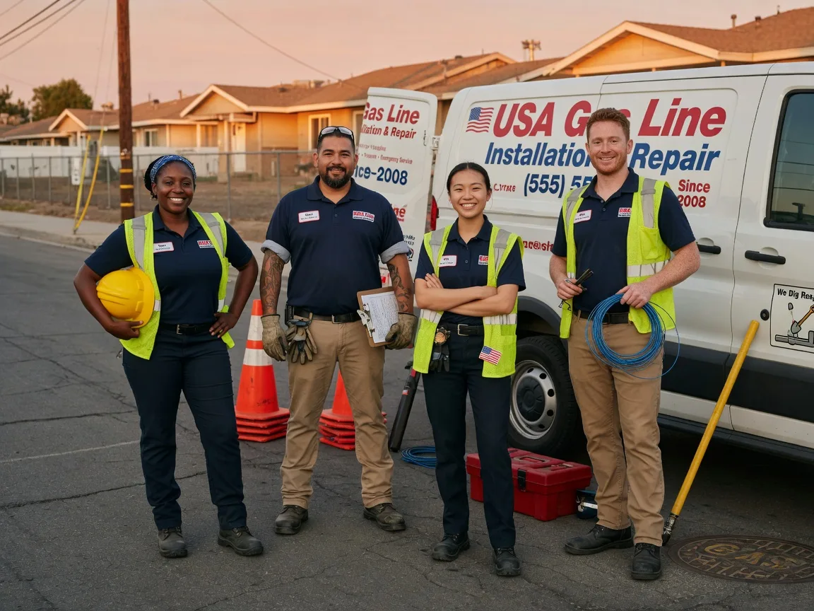 Gas Line Installation company in Vader, WA